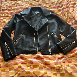 Top shop leather jacket